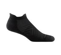 Darn Tough Run No Show Tab Ultra-Lightweight Running Sock Black With Cushion