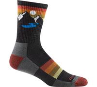 Darn Tough Sunset Ridge Micro Crew Lightweight with Cushion Sock - Men's Charcoal Large