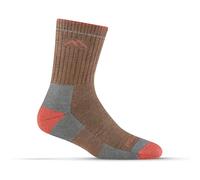 Darn Tough Vermont Donna Donna Lana Merino Micro Crew Calzini Cuscino, Corteccia, Small