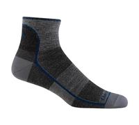 Darn Tough Vermont Men' s 1/4 Merino Wool Ultra-Light Athletic Socks, Uomo, Charcoal, L