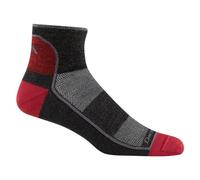 Darn Tough Vermont Men' s 1/4 Merino Wool Ultra-Light Athletic Socks, Uomo, Team DTV, L