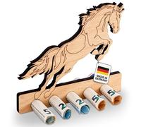 DARO Design - Cavallo, equitazione - denaro regalo in legno