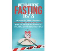 Daron McClain Intermittent Fasting 16/8 (Copertina rigida)