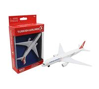 Daron RT5404 - Airplane singolo turkish Airlin-in miniatura per fai da te, collezione e idea regalo, multicolore