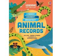 Darran Stobbart Lan Cook Animal Records (Libro di cartone) See Inside