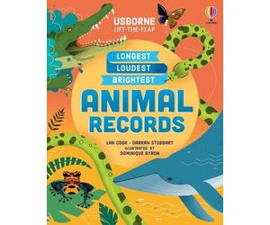 Darran Stobbart Lan Cook Animal Records (Libro di cartone) See Inside