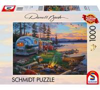 Darrell Bush: Campingidyll am See (1000 Teile)