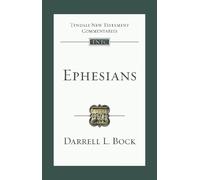 Darrell L Bock Ephesians (Tascabile) Tyndale New Testament Commentaries