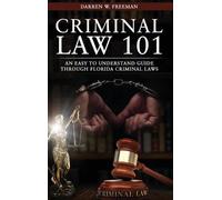 Darren Freeman Criminal Law 101 (Copertina rigida)