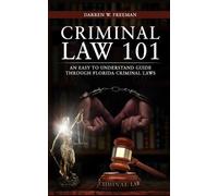Darren Freeman Criminal Law 101 (Tascabile)
