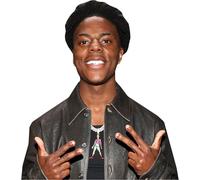 Darren Jason Watkins Jr (Black Outfit) Half Body Buddy Cutout