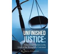 Darry Carpenter Unfinished Justice (Tascabile)