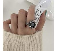 DarryDooly 925 Sterling Argento Amore Anelli di Fidanzamento Nuovo Moda Vintage Punk Acqua Goccia Geometrica Partito Gioielli Regali per Le Donne