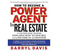Darryl Davis How to Become a Power Agent in Real Estate (PB) (Tascabile)