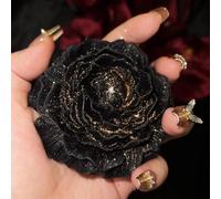 Darryy Candele Bassa Temperatura, Candele Profumate da 80 g, Candele per Massaggi, Candele Romantiche, Candele Profumate al Profumo di Rosa, Adatte per Incontri di Coppia (Nero)