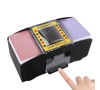 Darryy Mescolatore di Carte, Mescolatore Carte da Gioco, Giochi da Tavolo per Feste, Giochi da Tavolo Genitore-Figlio, Riproduzione Casuale con Un Clic