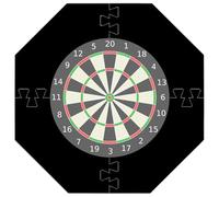 Dart Backing Wall Protector, Octagonal Dartboard Surround with Large Area Splicing Panels, Thick Board Ring for Safety, Game Rooms, Clubs, Bars, Home, Recreational Spaces