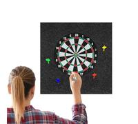 Dart Board Backing Wall Protector | Wall Tiles Dartboard Surround Protector | Large Backer Board with Professional Design For Offices Outdoor Room Garage Men Adults Kids Pro Shield Foam Mat