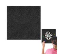 Dart Board Backing Wall Protector, Walls Tiles Dartboard Surround Protector, Felt Polyester Fiber Large Backer Board with Professional Design for Offices, Outdoor, Men, Adults, and Kids, 60x60x1.2cm