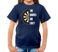 Dart Board Centottanta 180 - Maglietta Per Bambini - Darts Little Gerwen Smith