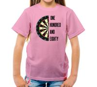 Dart Board Centottanta 180 - Maglietta Per Bambini - Darts Little Gerwen Smith