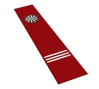 Dart Board Mat - cushioned anti skid protector, printed oche line distance guide, heavy duty floor covering | dart game accessory for indoor office room birthday holiday training outdoor