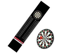 Dart Board Mat - Protective Carpet with Official Throw Line, Weighted Non-Slip Base, Industrial Grade Nylon Material, Precision Oche Marking, Floor Protector for Home Practice, Game Rooms and Bars