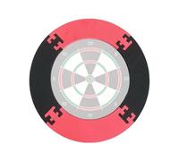 Dart Board Surround - Flocked Noise Reduction Protector for Dart Boards | Soft Foam Wall Ring with Durable Surfaces Indoor Outdoor Game Room Bar Basement Home Safety and Wall Protection for Man Women