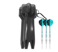 Dart Case, Adjustable Length Hard Holder Box with 3 Dart Capacity, Shaft Organizer Storage for Garage, Restaurant, Game Room, Practice, Competition, Home Use, 2.95x6.02 inch