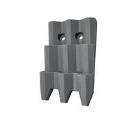 Dart Display Rack, Storage Organizer for Games with 6 Slots, PET Material with Wall Mounted Function, Durable 3D Printed Accessory, Bedroom Living Room Apartment Home Training Practice Wall Mount