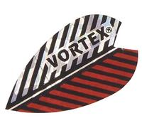 DART Flight Vortex X d' argento di rosso