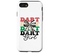 Dart Girl Darts Bersaglio rosa Coquette Bow Custodia per iPhone SE (2020) / 7/8