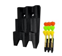 Dart Holder - Gear For Competitors, Wall Mounted Organizer, Durable High-Density Acrylic Build, Integrated Multi-Compartment Support System, Hardware, Efficient Game Room Use