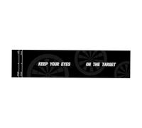 Dart Rug - 300x34cm Rubber Protective Throw Line Professional Floor Dart Mat With Non Slip Base | Crystal Velvet Practice Runner For Game Room Bar | Indoor Hardware Utility Gear