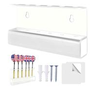 Dart Stand - Wall-Mount Acrylic Holder With Multi-Level Storage, Organizer For Indoor And Outdoor Use, Home, Bedroom, Playroom, Studios | Durable Display Rack Sets, Accessories, Game Room Decor