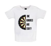 Dart Tavola Uno Cento E Eighty 180 - Bambino T-Shirt / Body - Freccette Piccolo