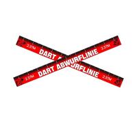 Dart Throw Line - Adesivo Del Pavimento Della Linea Di Lancio Dart, Darts Il Marcatore Delle Linee, Adesivo Marcatore Delle Linee Di Punta A 2 Pezzi, Gioco A Nastro Riposizionabile Impermeabile