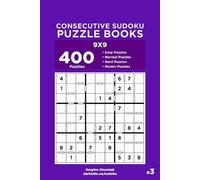Dart Veider Dmy Consecutive Sudoku Puzzle Books - 400 Easy to Master (Tascabile)