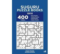Dart Veider Dmy Suguru Puzzle Books - 400 Easy to Master Puzzles 12x (Tascabile)