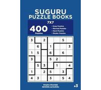 Dart Veider Dmy Suguru Puzzle Books - 400 Easy to Master Puzzles 7x7 (Tascabile)