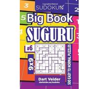 Dart Veider Sudoku Big Book Suguru - 500 Easy to Normal Puzzles 9x9 (Tascabile)
