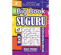 Dart Veider Sudoku Big Book Suguru - 500 Hard to Master Puzzles 9x9 (Tascabile)