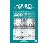 Dart Veider Variety Puzzle Books for Adults - 400 Easy Puzzles 9x9 (Tascabile)