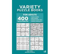 Dart Veider Variety Puzzle Books for Adults - 400 Normal Puzzles 9x9 (Tascabile)