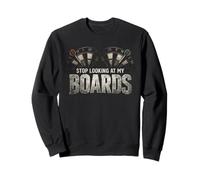 Dartboard Stop Looking at My Boards Funny Darts Felpa