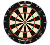 Dartboard Winmau Blade 6 Triple Core Carbon PDC misura torneo Steeldartboard