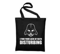 Darth Vader Borsa di Juta I Find Your Lack Of Faith Disturbing Borsa Star Wars