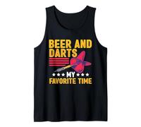 Darting Dartist Birra E Freccette My Favorite Time Dart Canotta