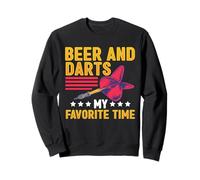 Darting Dartist Birra E Freccette My Favorite Time Dart Felpa