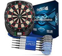 DartPro - L'ORIGINALE - Bersaglio elettronico - Freccette innovativo con 65 varianti - Freccette da 1 a 8 giocatori (Disco)